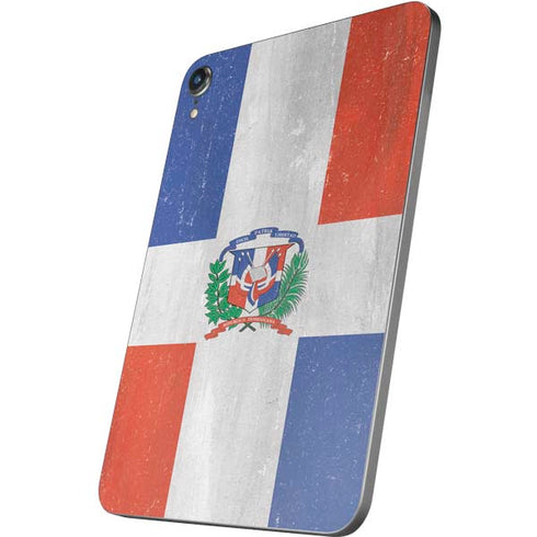 Dominican Republic Flag Faded Apple iPad Mini Skin